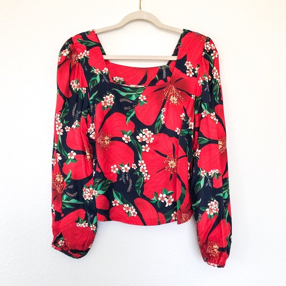 Anthropologie Farm Rio Anouk Floral Blouse - Picture 6 of 10